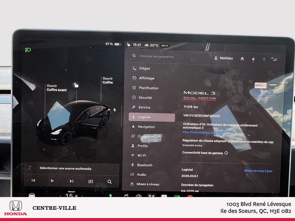 2022 Tesla Model 3 Performance in Montreal, Quebec - 6 - w1024h768px