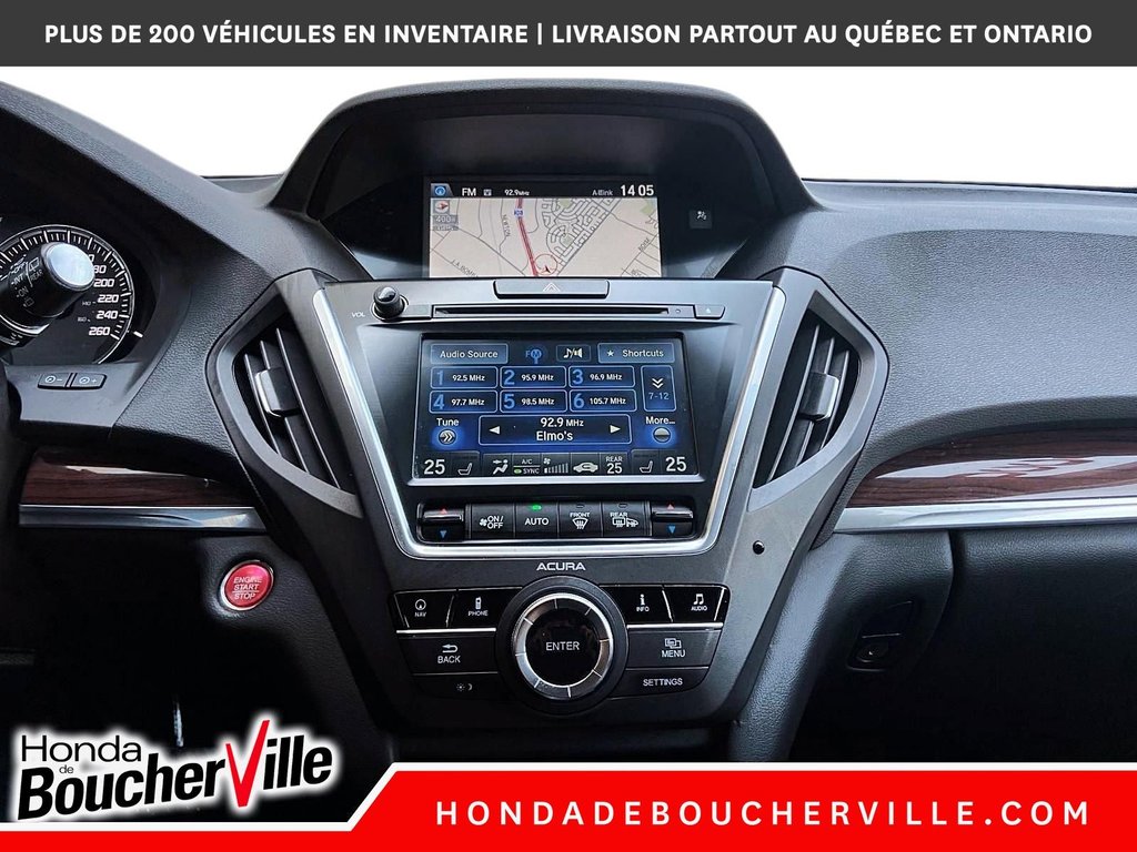 2016 Acura MDX Nav Pkg in Terrebonne, Quebec - 13 - w1024h768px