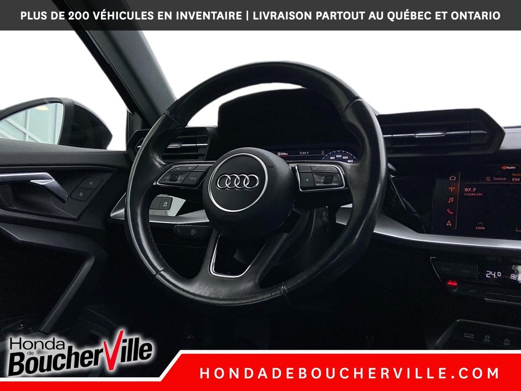 Audi A3 SEDAN Komfort 2022 à Terrebonne, Québec - 29 - w1024h768px