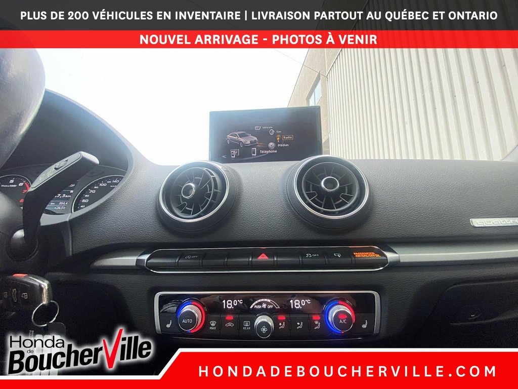 Audi A3 2.0T Komfort 2017 à Terrebonne, Québec - 29 - w1024h768px