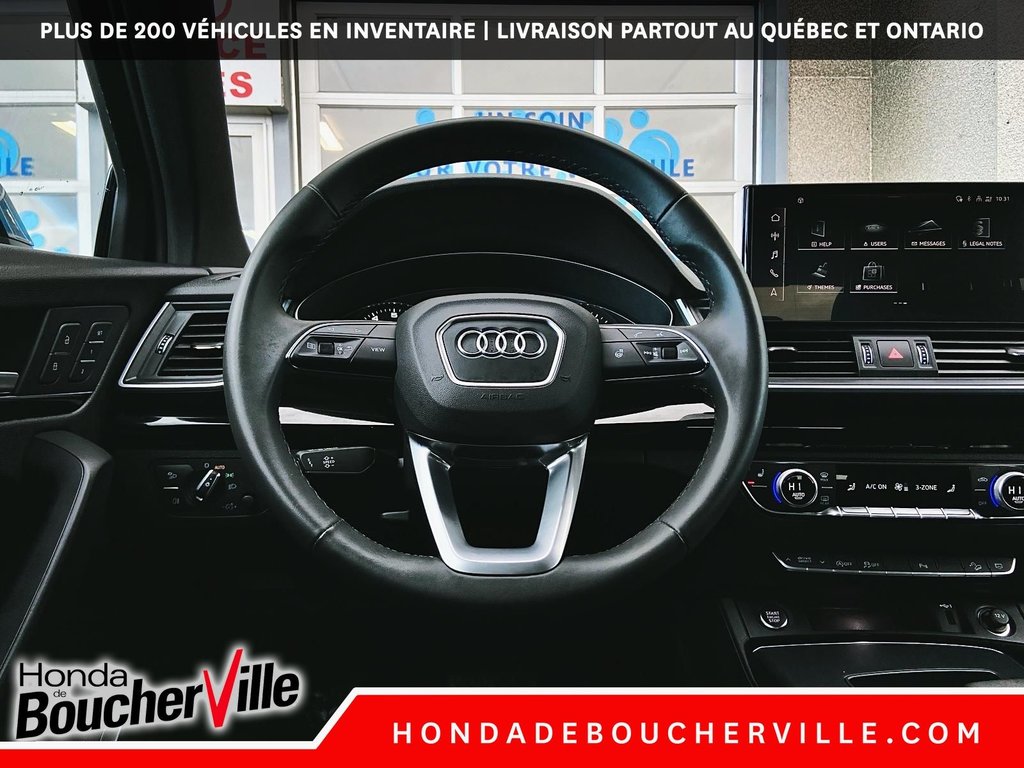 Audi Q5 KOMFORT 40 TFSI quattro 2023 à Terrebonne, Québec - 33 - w1024h768px