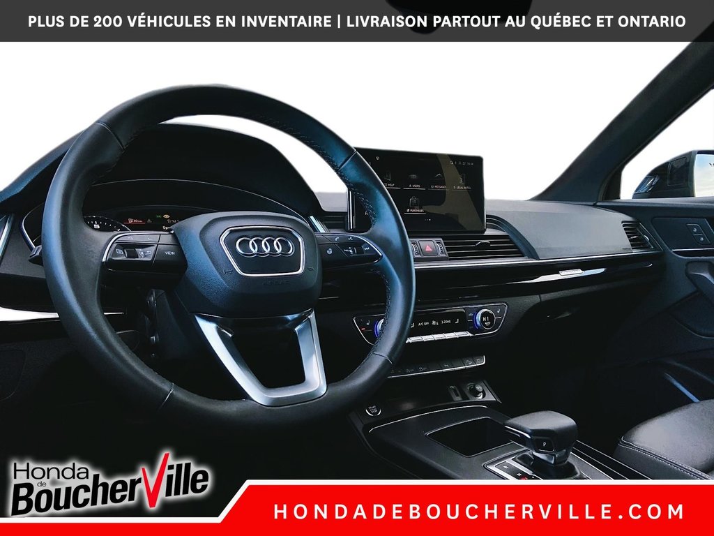 Audi Q5 KOMFORT 40 TFSI quattro 2023 à Terrebonne, Québec - 19 - w1024h768px