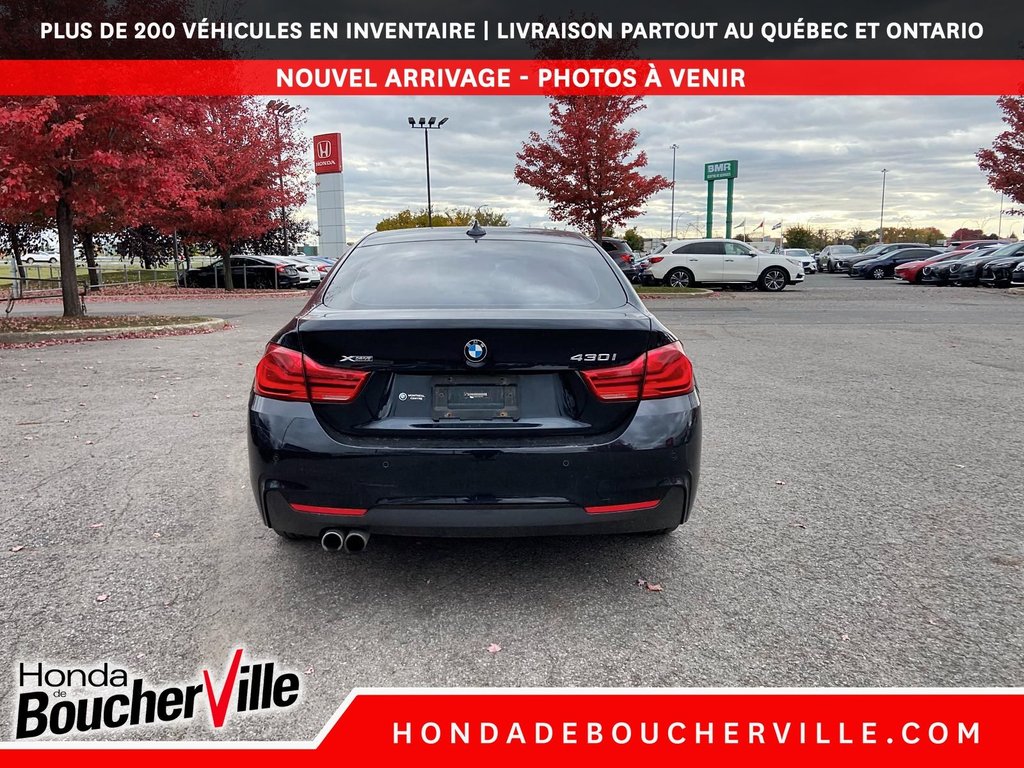 BMW 4 Series 430 XI DRIVE/ GRAND COUPÉ 2018 à Terrebonne, Québec - 9 - w1024h768px