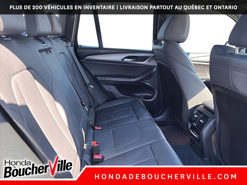 BMW X3 xDrive30i 2018 à Terrebonne, Québec - 19 - w1024h768px