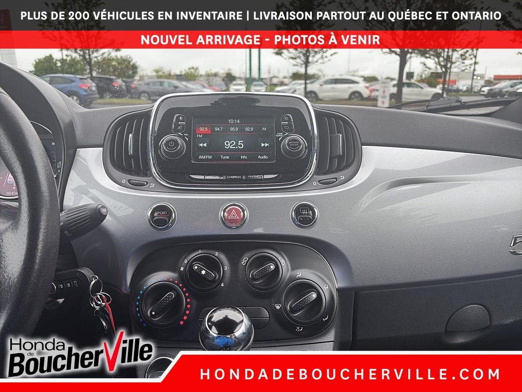 2016 Fiat 500 Sport in Terrebonne, Quebec - 25 - w1024h768px