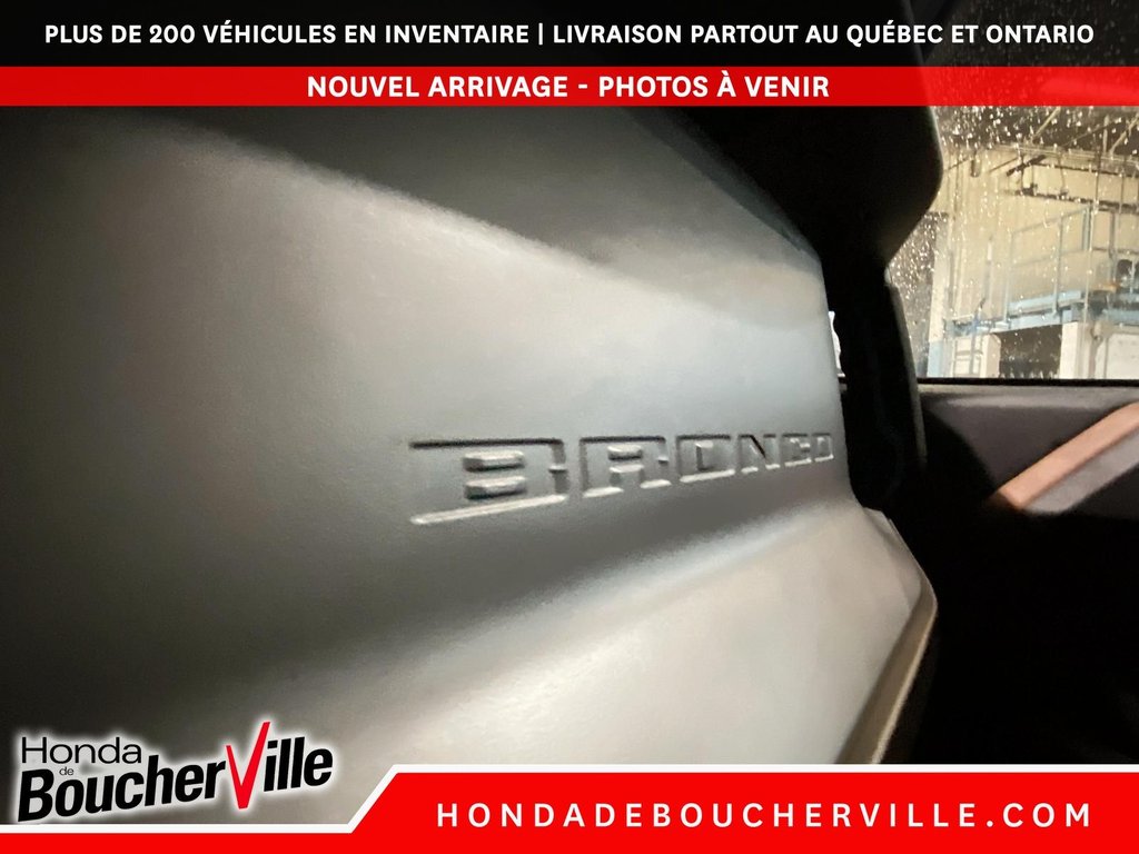 2022 Ford Bronco OUTER BANKS in Terrebonne, Quebec - 25 - w1024h768px