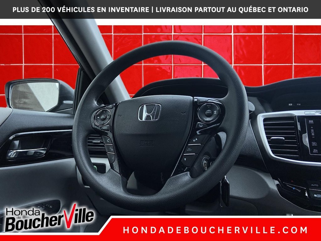 Honda Accord Sedan LX w/Honda Sensing 2016 à Terrebonne, Québec - 19 - w1024h768px