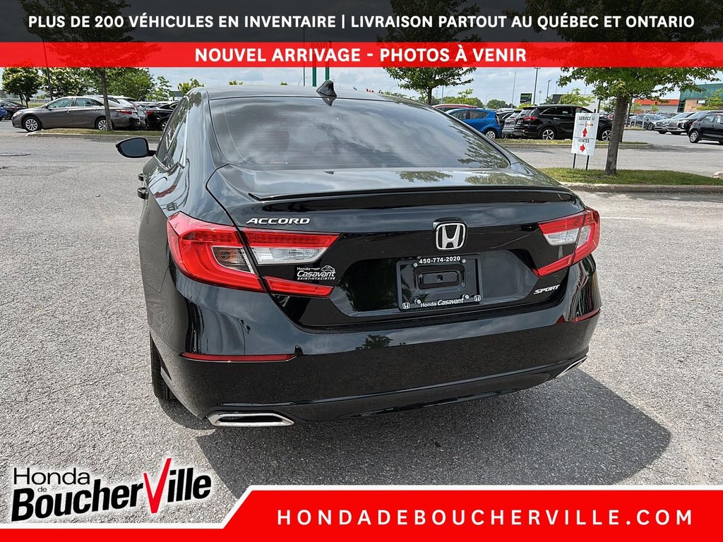 Honda Accord Sedan Sport 2021 à Terrebonne, Québec - 9 - w1024h768px