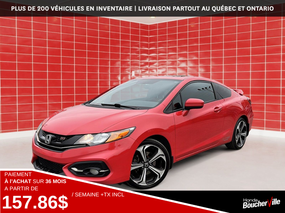 Honda Civic Coupe Si 2014 à Terrebonne, Québec - 1 - w1024h768px