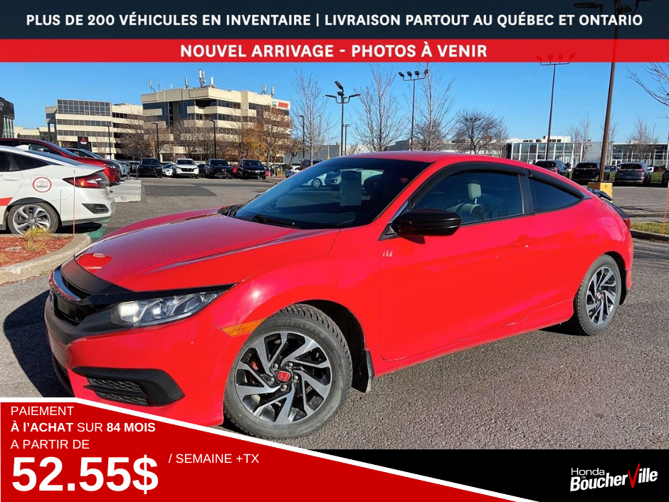 Honda Civic Coupe LX 2017 à Terrebonne, Québec - 1 - w1024h768px