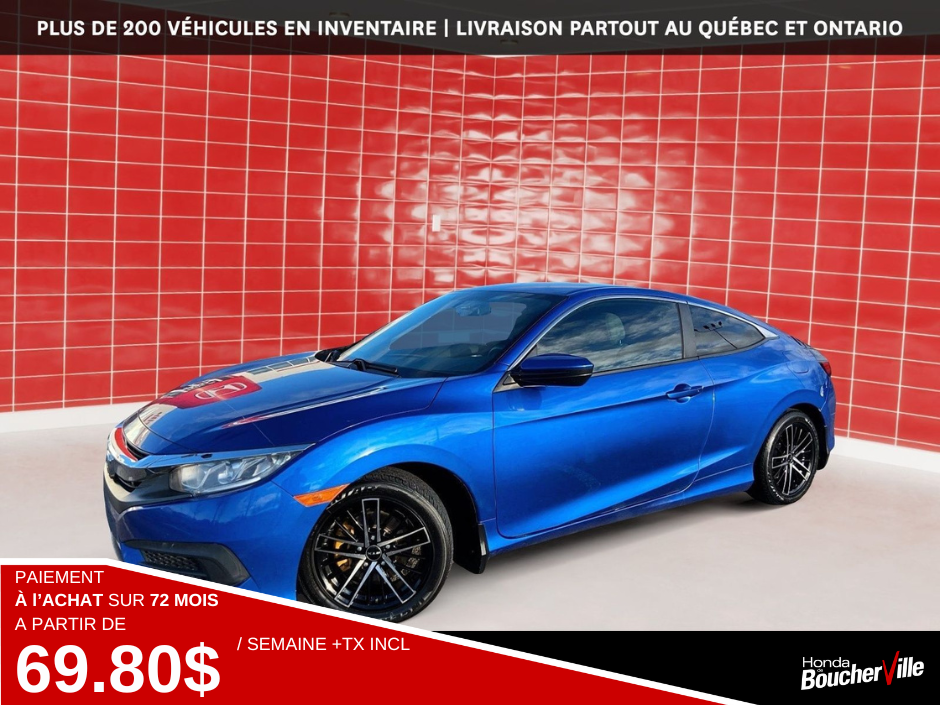 2017 Honda Civic Coupe LX in Terrebonne, Quebec - 1 - w1024h768px