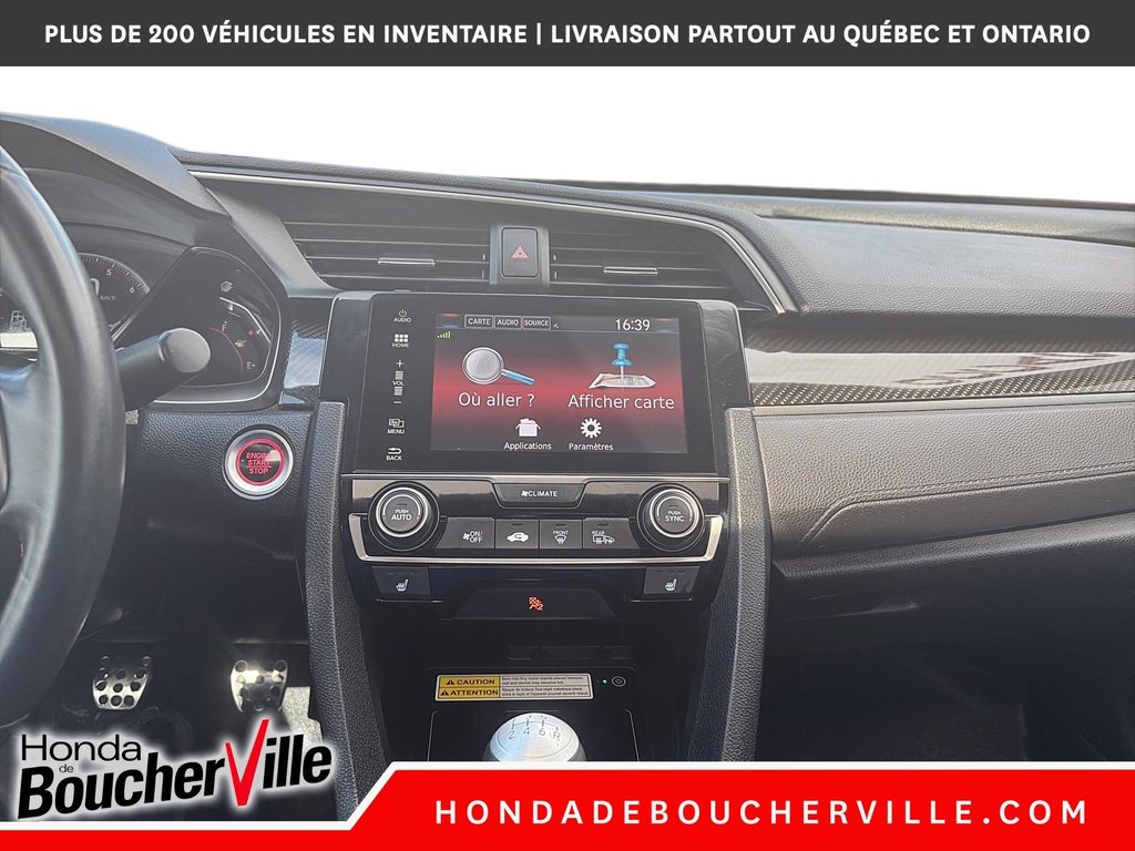 2018 Honda Civic Coupe Si in Terrebonne, Quebec - 31 - w1024h768px