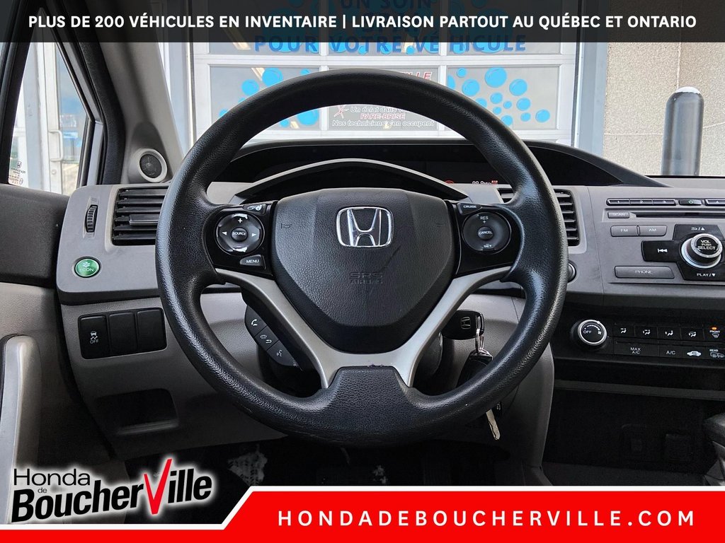 2012 Honda Civic Cpe LX in Terrebonne, Quebec - 24 - w1024h768px