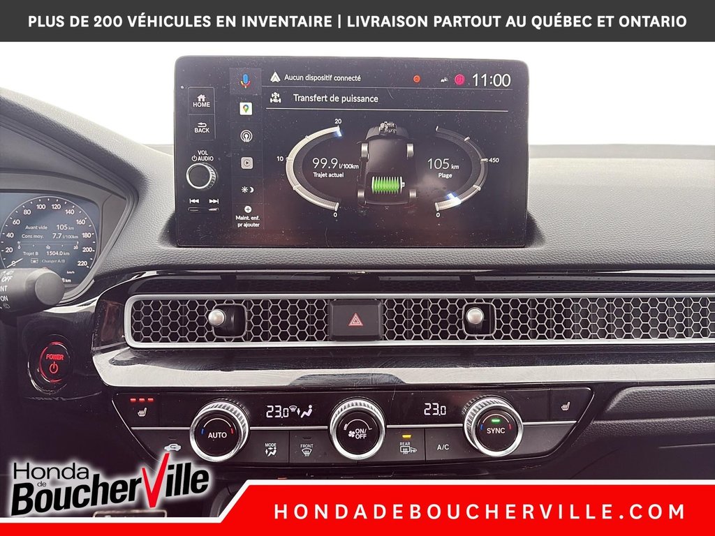 Honda Civic Hatchback Hybrid Sport Touring 2026 à Terrebonne, Québec - 45 - w1024h768px
