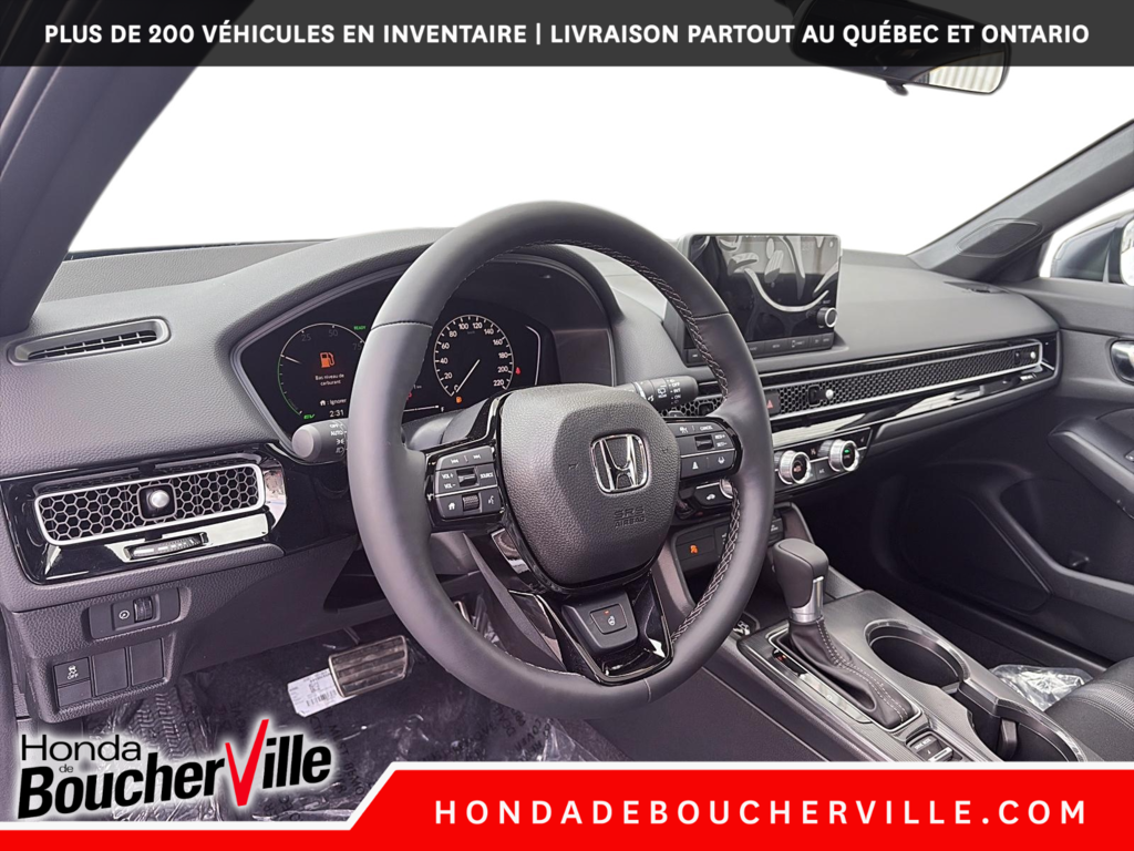 2026 Honda Civic Hatchback Hybrid Sport in Terrebonne, Quebec - 12 - w1024h768px