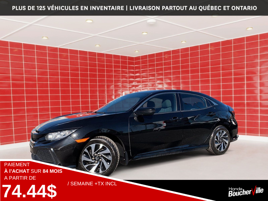 Honda Civic Hatchback LX 2018 à Terrebonne, Québec - 1 - w1024h768px