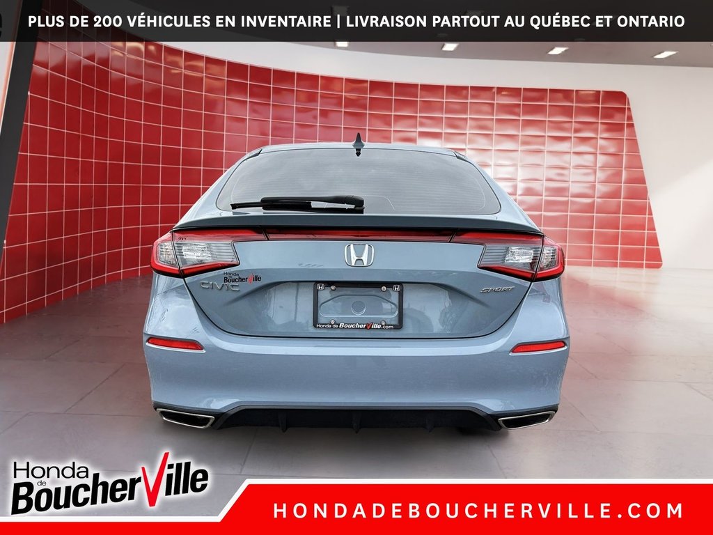 Honda Civic Hatchback SPORT 2024 à Terrebonne, Québec - 11 - w1024h768px