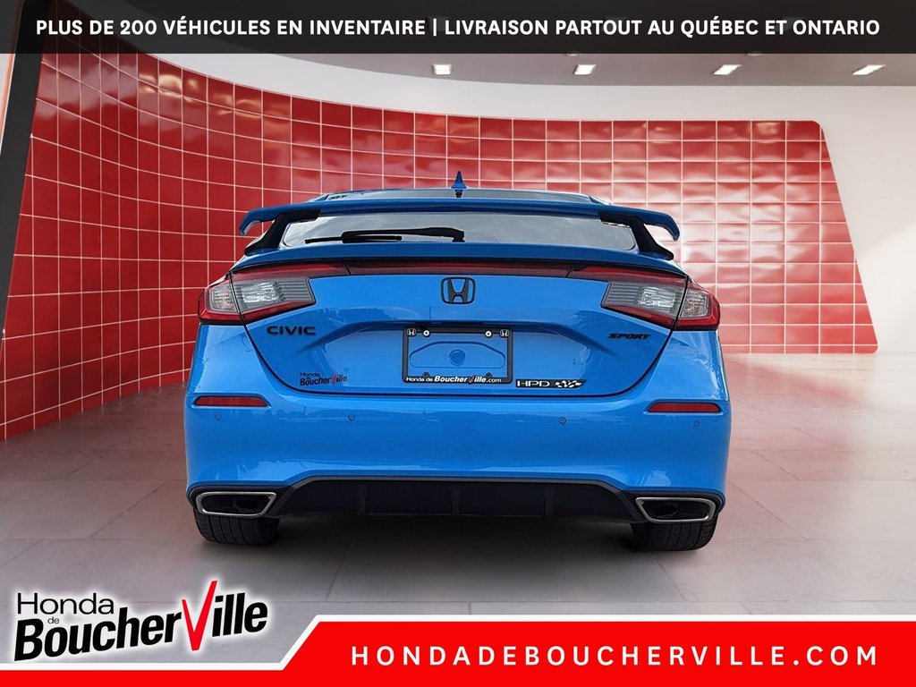 Honda Civic Hatchback SPORT TOURING 2024 à Terrebonne, Québec - 7 - w1024h768px