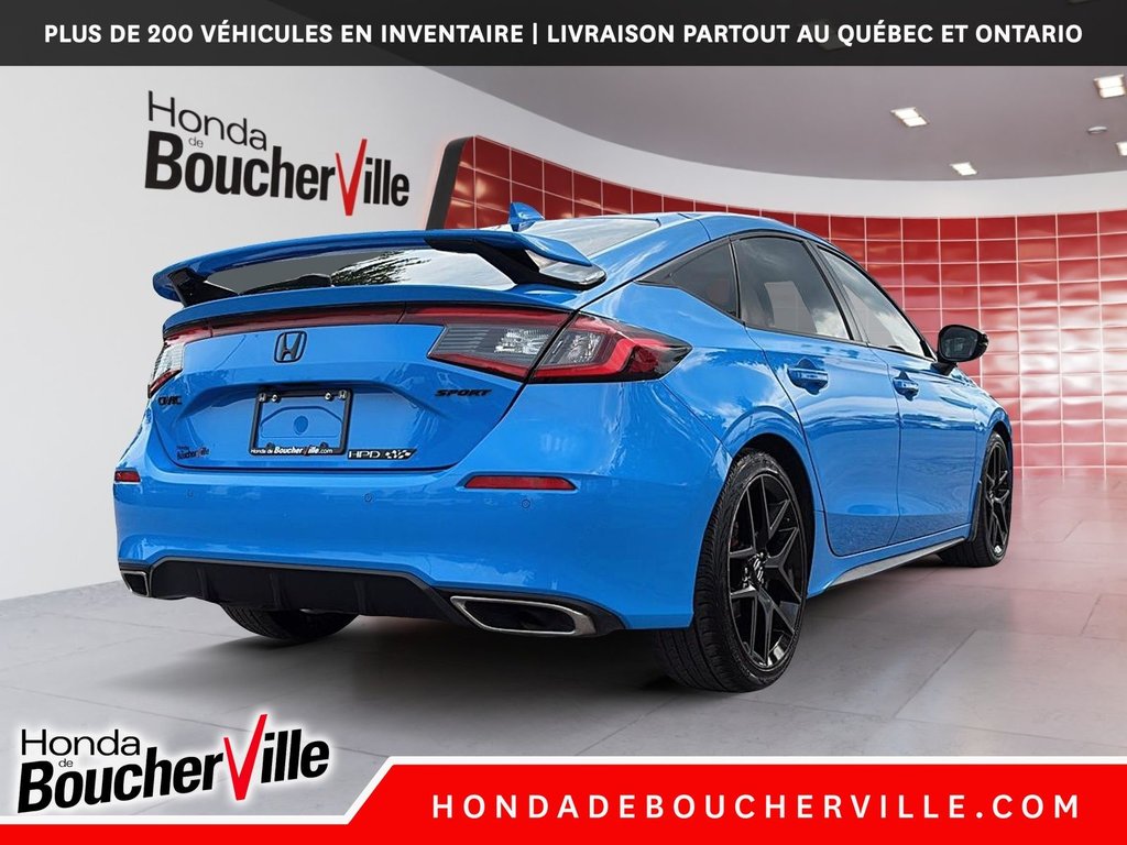 Honda Civic Hatchback SPORT TOURING 2024 à Terrebonne, Québec - 9 - w1024h768px