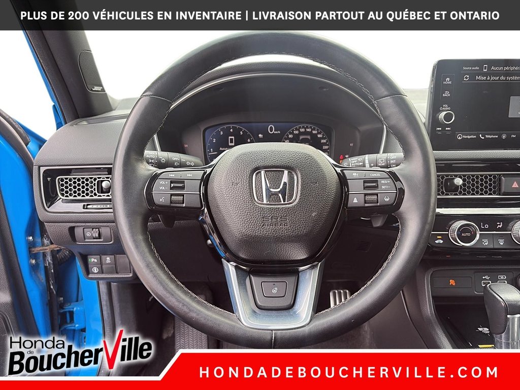 Honda Civic Hatchback SPORT TOURING 2024 à Terrebonne, Québec - 29 - w1024h768px