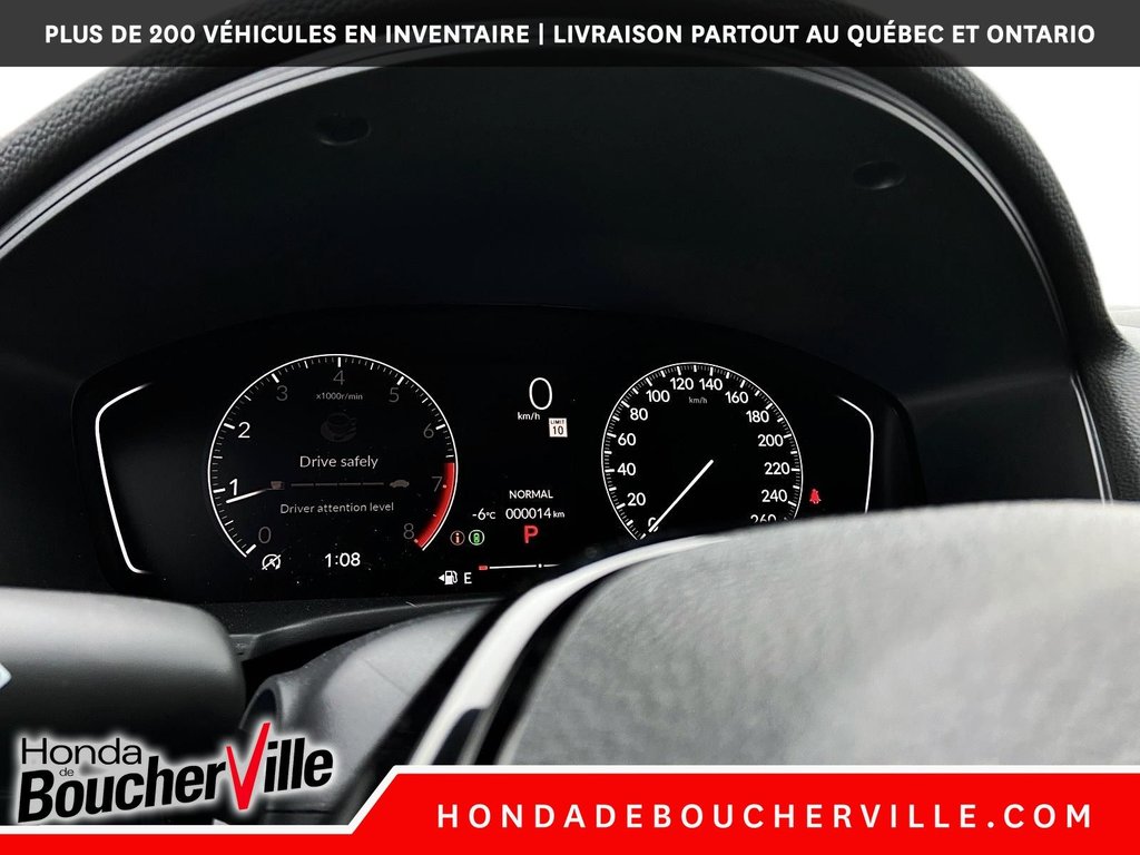 Honda Civic Hatchback SPORT CVT 2025 à Terrebonne, Québec - 13 - w1024h768px