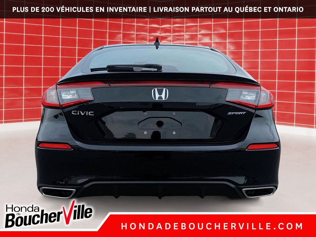 Honda Civic Hatchback SPORT CVT 2025 à Terrebonne, Québec - 6 - w1024h768px