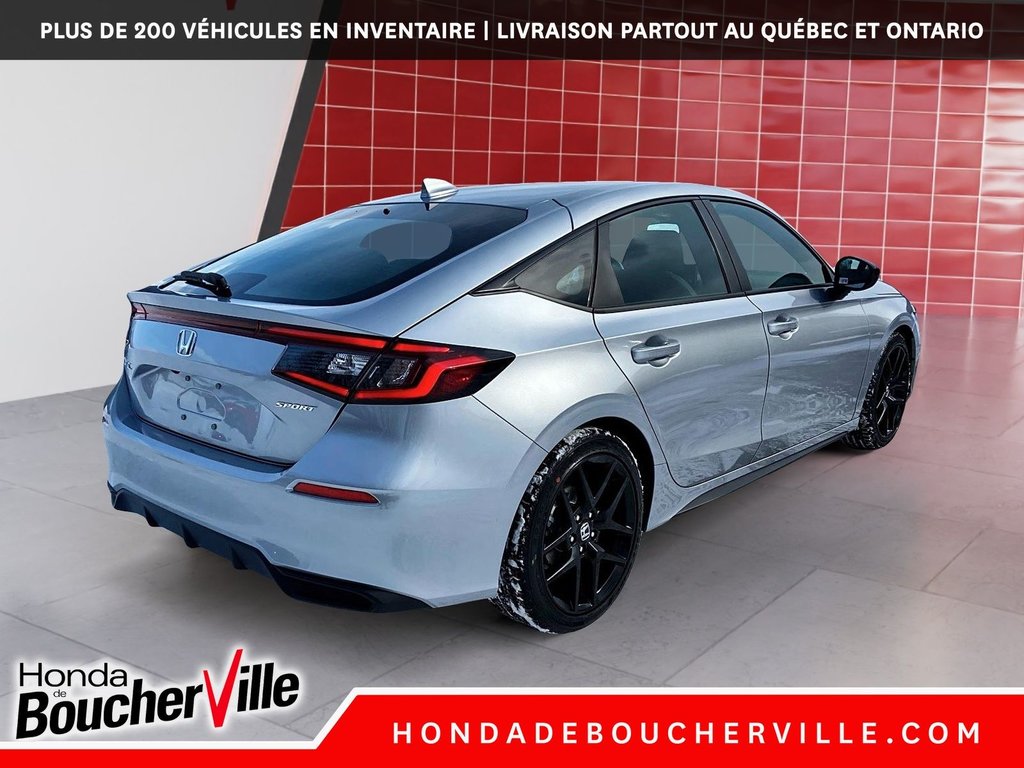 Honda Civic Hatchback SPORT CVT 2025 à Terrebonne, Québec - 9 - w1024h768px