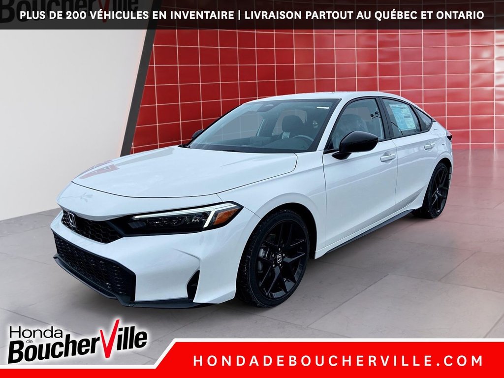 2025 Honda Civic Hatchback SPORT CVT in Terrebonne, Quebec - 4 - w1024h768px