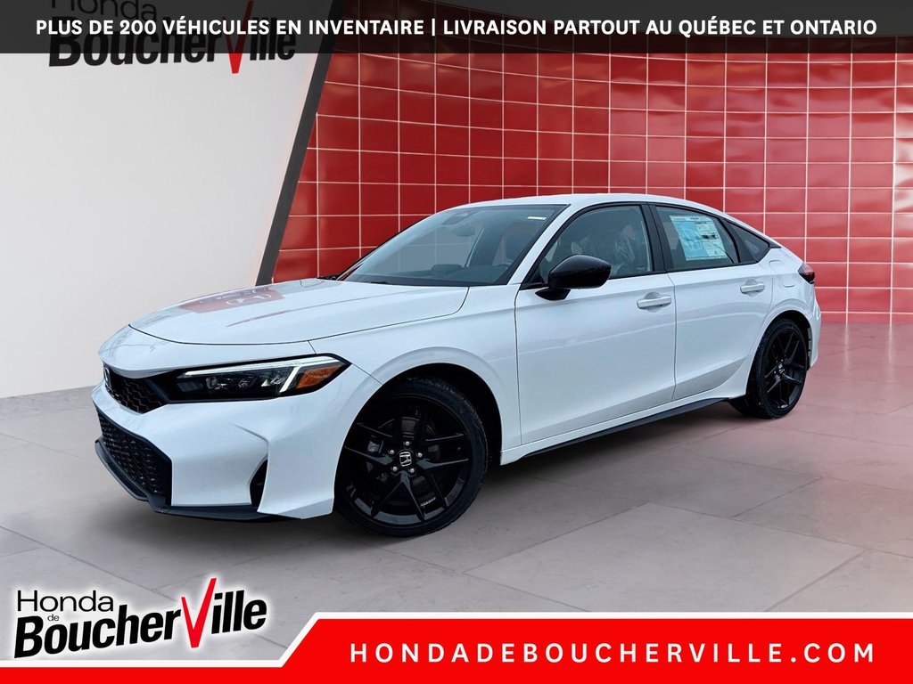 2025 Honda Civic Hatchback SPORT CVT in Terrebonne, Quebec - 1 - w1024h768px