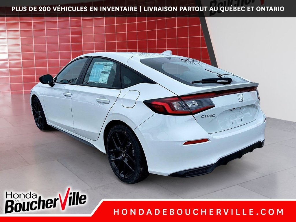 2025 Honda Civic Hatchback SPORT CVT in Terrebonne, Quebec - 10 - w1024h768px