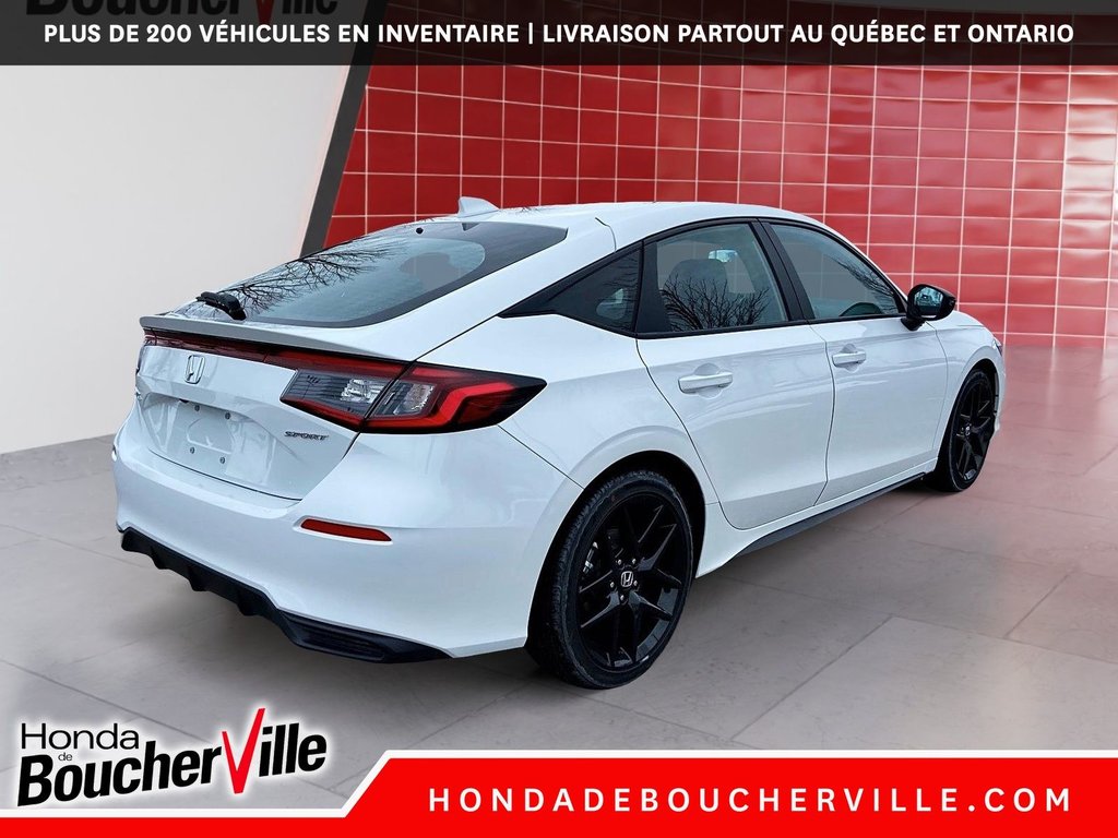 2025 Honda Civic Hatchback SPORT CVT in Terrebonne, Quebec - 9 - w1024h768px