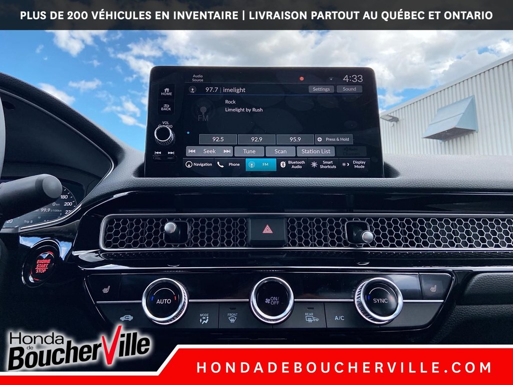 Honda Civic Hybrid SPORT 2025 à Terrebonne, Québec - 14 - w1024h768px