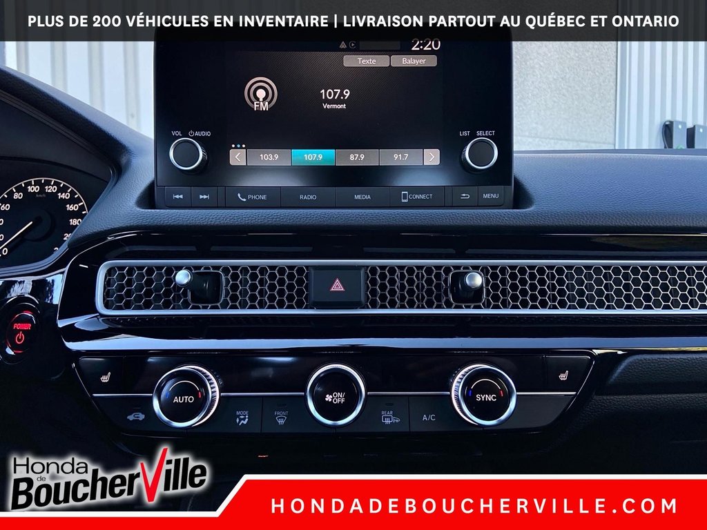 Honda Civic Hybrid SPORT 2025 à Terrebonne, Québec - 15 - w1024h768px