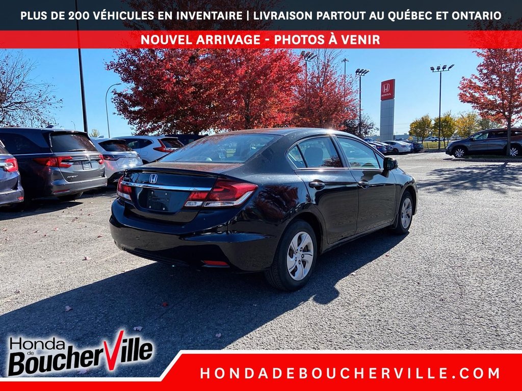2013 Honda Civic Sdn LX in Terrebonne, Quebec - 7 - w1024h768px