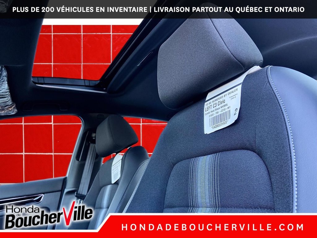 2025 Honda Civic Sedan Hybrid Sport in Terrebonne, Quebec - 30 - w1024h768px