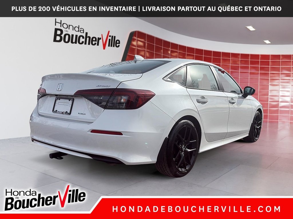 2025 Honda Civic Sedan Hybrid SPORT HYBRID in Terrebonne, Quebec - 9 - w1024h768px