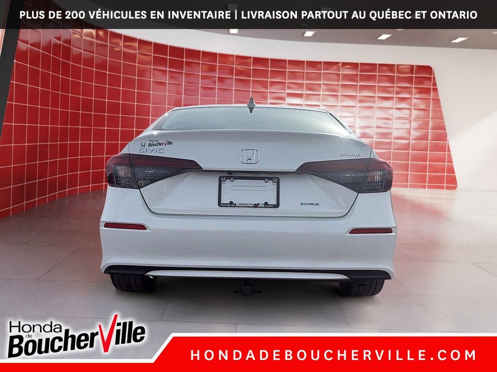 2025 Honda Civic Sedan Hybrid SPORT HYBRID in Terrebonne, Quebec - 7 - w1024h768px