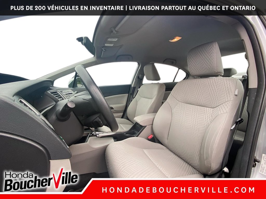 Honda Civic Sedan LX 2014 à Terrebonne, Québec - 21 - w1024h768px