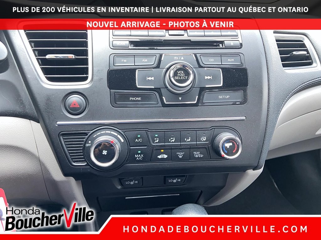 Honda Civic Sedan LX 2014 à Terrebonne, Québec - 19 - w1024h768px