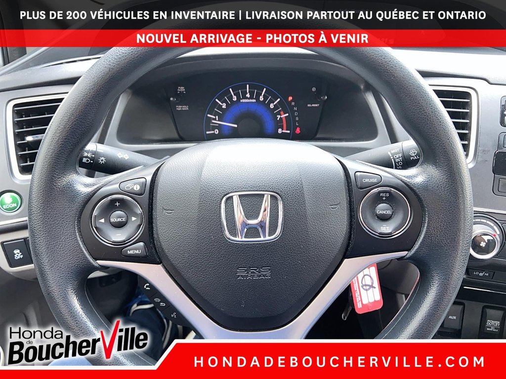Honda Civic Sedan LX 2014 à Terrebonne, Québec - 23 - w1024h768px