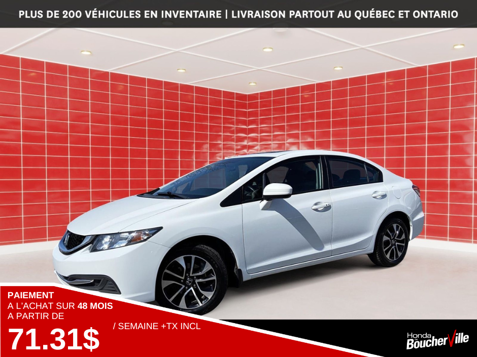 Honda Civic Sedan EX 2015 à Terrebonne, Québec - 1 - w1024h768px