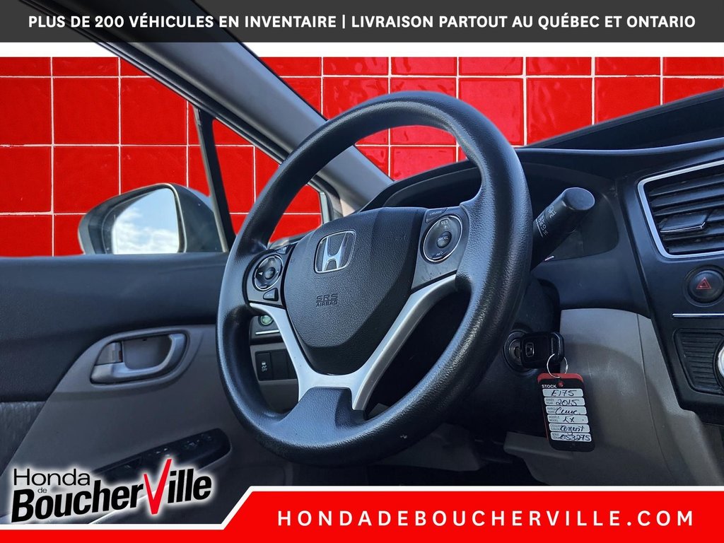 2015 Honda Civic Sedan LX in Terrebonne, Quebec - 19 - w1024h768px