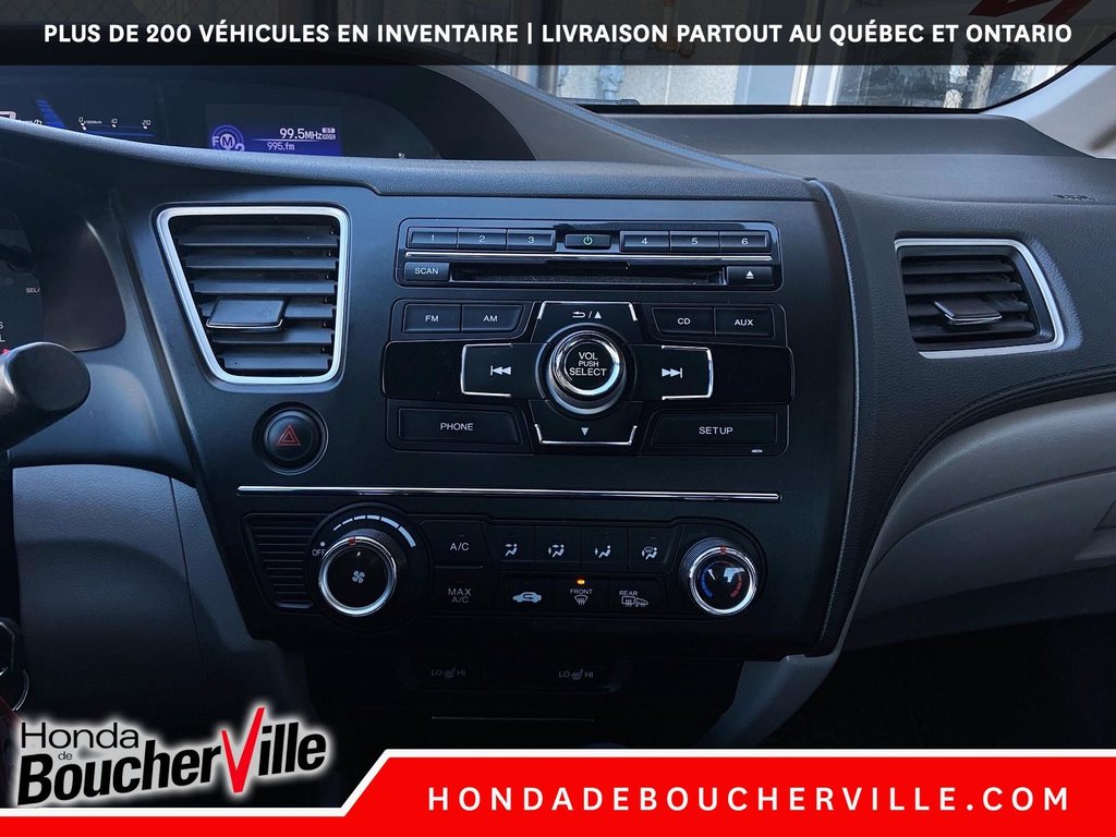 2015 Honda Civic Sedan LX in Terrebonne, Quebec - 23 - w1024h768px