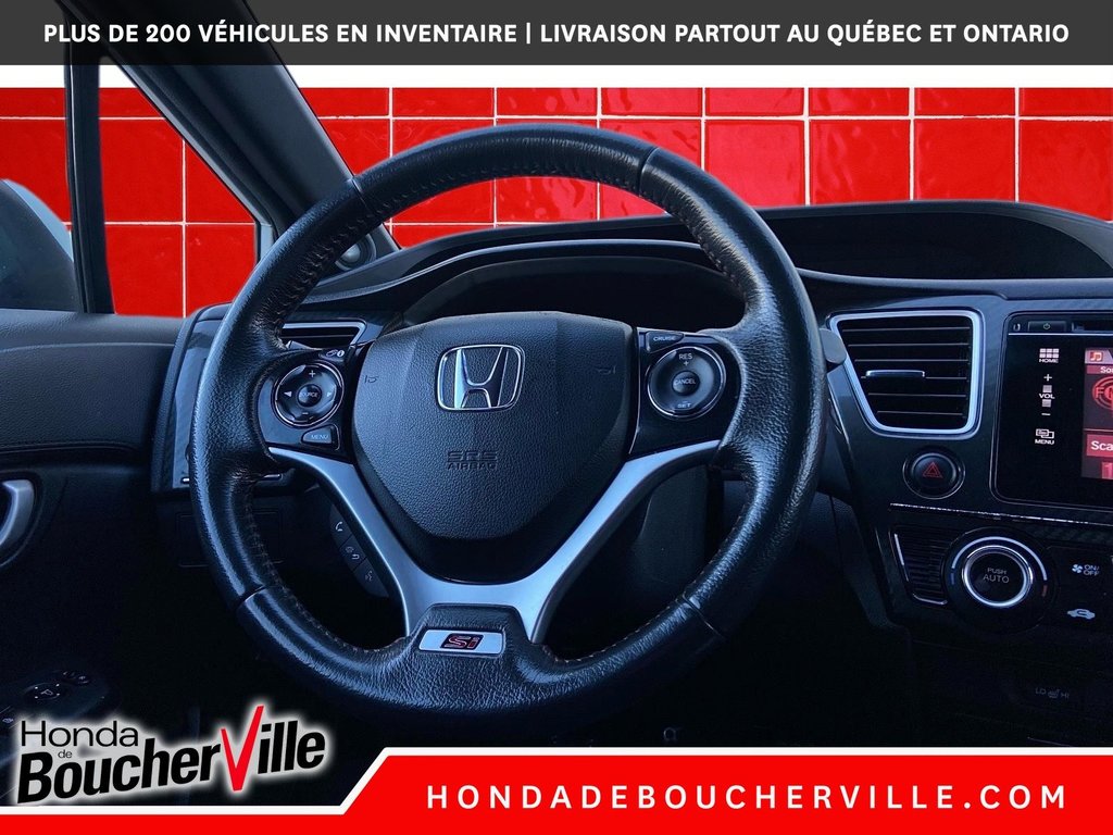 Honda Civic Sedan Si 2015 à Terrebonne, Québec - 24 - w1024h768px