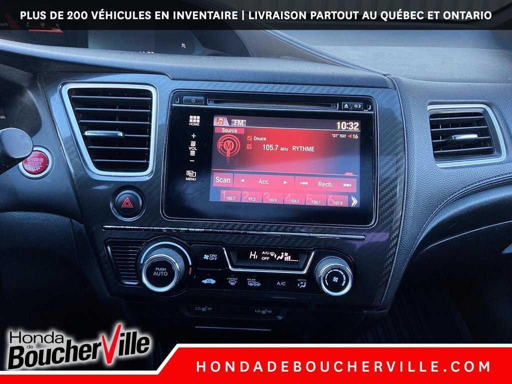 Honda Civic Sedan Si 2015 à Terrebonne, Québec - 22 - w1024h768px