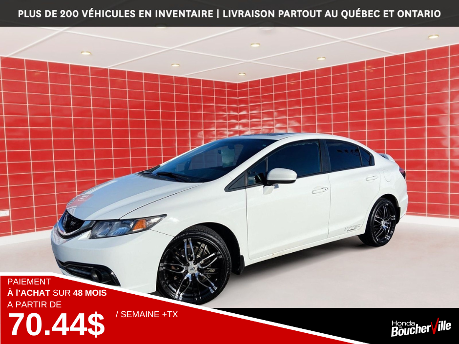 Honda Civic Sedan Si 2015 à Terrebonne, Québec - 1 - w1024h768px