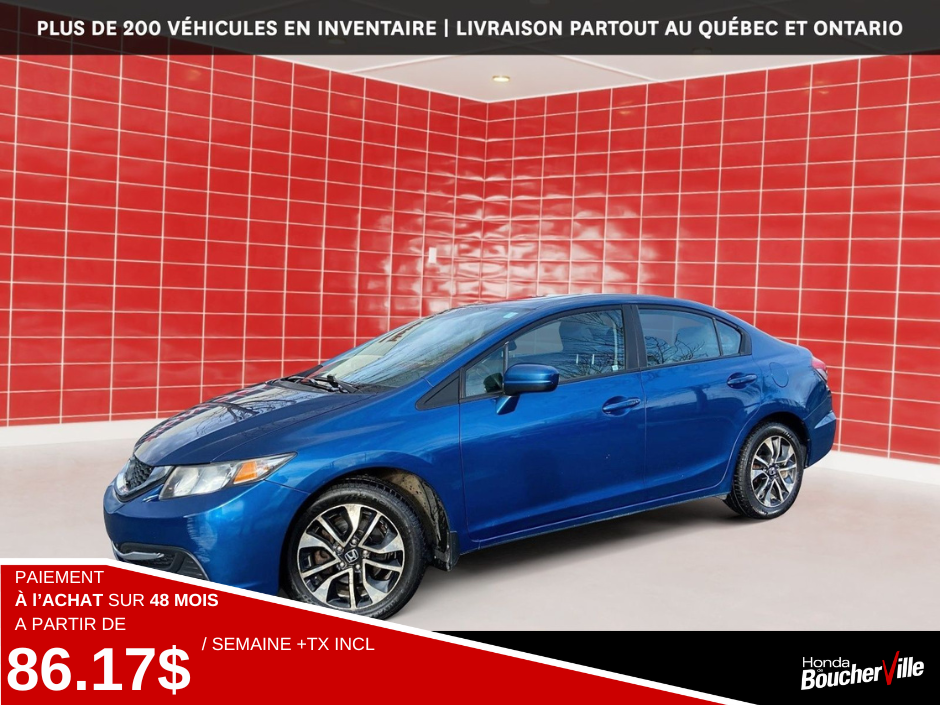 2015 Honda Civic Sedan EX in Terrebonne, Quebec - 1 - w1024h768px