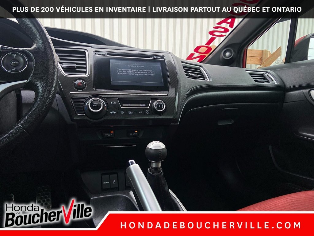 2015 Honda Civic Sedan Si in Terrebonne, Quebec - 25 - w1024h768px