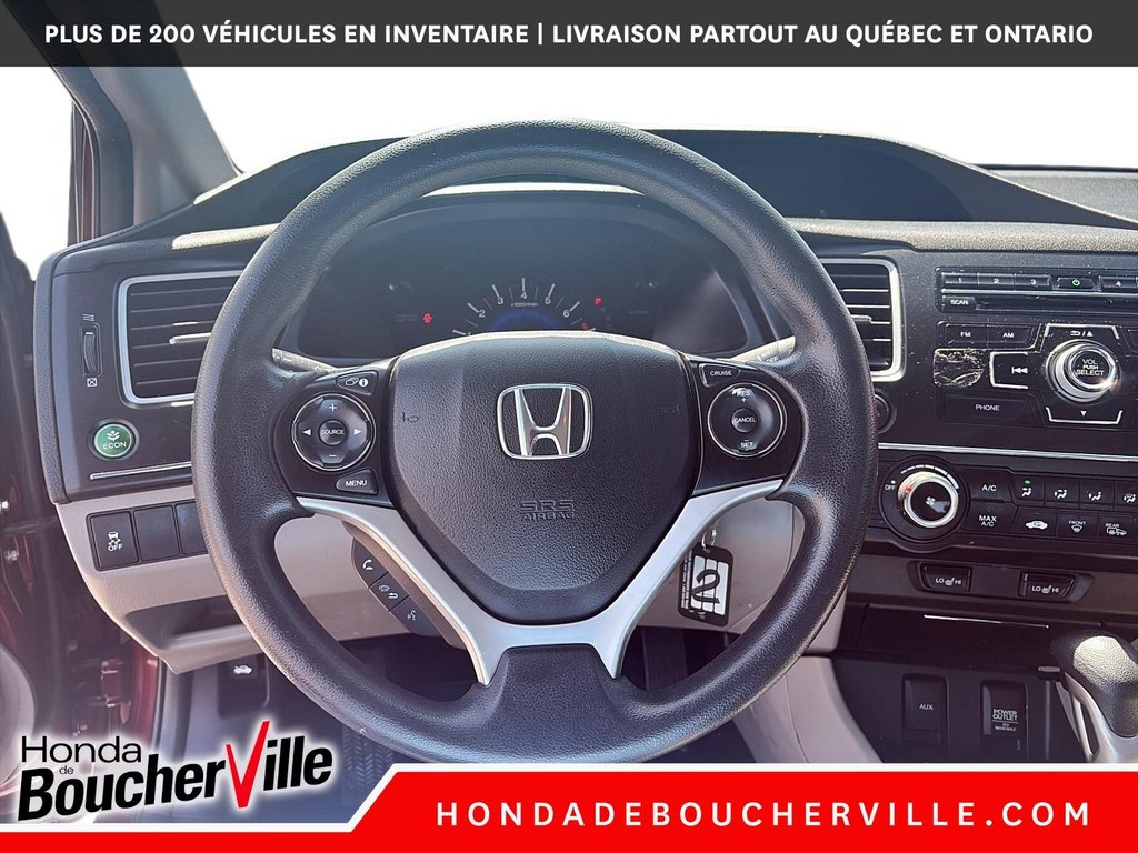 2015 Honda Civic Sedan LX in Terrebonne, Quebec - 24 - w1024h768px