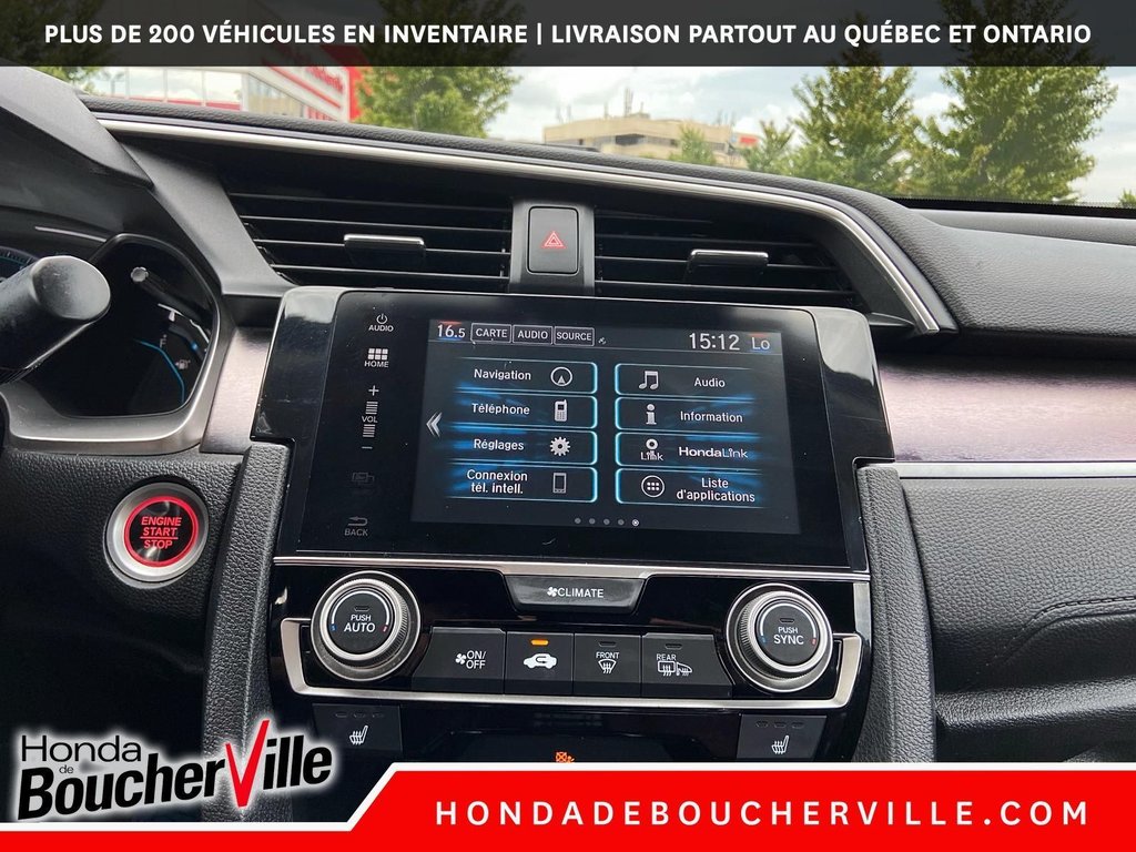 Honda Civic Sedan Touring 2016 à Terrebonne, Québec - 23 - w1024h768px